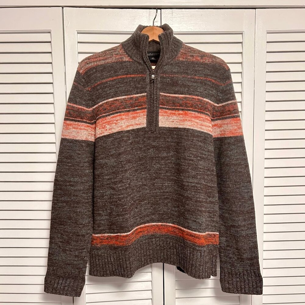 Banana Republic Merino Wool Quarter-Zip Sweater